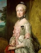 Portrait of Maria Luisa of Spain Anton Raphael Mengs